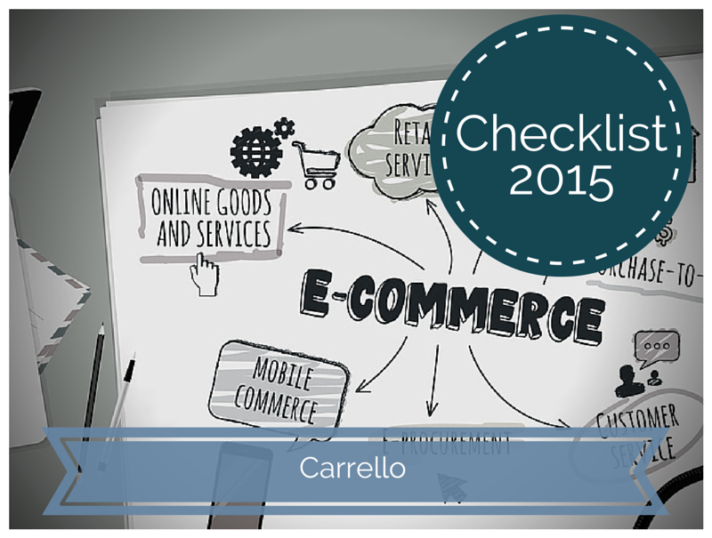Checklist ecommerce: carrello